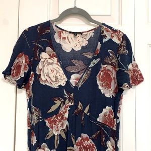 Staccato Blue Floral Maxi Dress